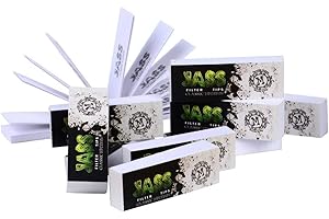 PLUZEN Jass filter Tips Classic Edtion. Taille M. Pack de 10 carnets de 50 filtres en carton.