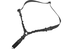 JTTXIU 1 Punkt Sling Riemen für Gewehr, einstellbare Gewehrriemen, Schnellspanner Eins Punkt Gewehr Riemen, Flexible Sling Riemen mit Metallhaken für Outdoor Sportarten Jagd