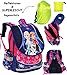 Produktbild 2 tlg. Set - GLITZER Effekt _ Schulranzen / Rucksack - " Disney FROZEN - die Eiskönigin " - & Regenschutzhülle _ SUPERLEICHT & ergonomisch + anatomisch - großer Schulrucksack - mit Reflektor - Tasche - wasserfest & beschichtet - Ergo - Ranzen Tornister / Grundschule / Vorschule / Gymnasium / Hauptschule - groß Kinder - Mädchen - Schule - für Kinder - mit Trinkflaschenhalterung - Kind - völlig unverfroren Prinzessin Elsa Anna Arendelle - Olaf - Sportrucksack