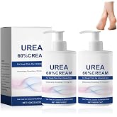 2 Pieces Urea Cream 60%, Foot Cream, Dry Cracked Feet Cream | Moisturizing Repair for Dry, Cracked Skin (White-2)