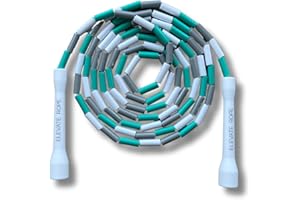 ‎ELEVATE ROPE Elevate Rope Professional Beads - Skipping Rope - 3 m Adjustable, Quality Beads & Poly Cord - For Freestyle, Cardio & Tricks - Suitable for All Levels & Indoor/Outdoor Use