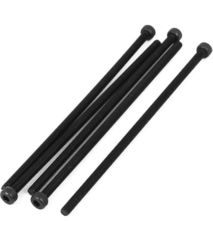Lot De 100 Vis à Tête Ronde Hexagonale M4x5mm En Acier 10.9 - Marque Uxcell