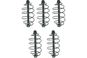 YORK FISHING 5Stk York Futterspirale Futterkorb Spiral Futter Korb Feeder Angelkorb Feeder