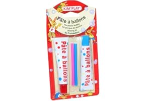 KIM'PLAY Cofalu - 1193GU - Loisir Créatif - Blister 2 Tubes Pate Ballon