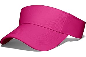 NebulaGlam Casquette Visière Sports, Hommes Femmes Casquette Visière Anti UV, Réglable Sun Visor Cap Unisexe Visière de Golf Tennis Visière pour la Plage,Cyclisme,la Course à Pied