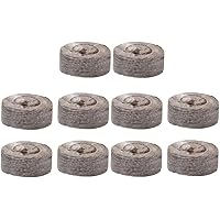 LOVIVER 10 Stück Torf Pellets Quelltabletten Torfquelltöpfe Gewächshaus für Gartenarbeit, Gute Luftdurchlässigkeit