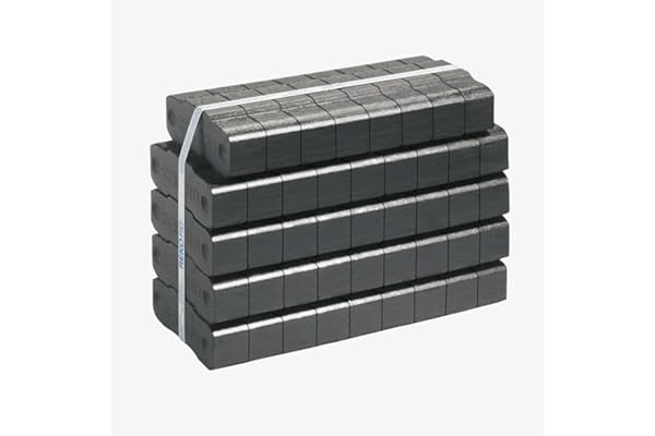 generisch Record Briquettes de charbon 25 kg lignite pour poêle A-0004 Noir 420 mm x 290 330