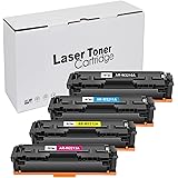 4-Pack Compatible 207A Toner Cartridge Multipack Replacement for HP 207A Color Laserjet Pro MFP M283fdw M255dw M282nw M283fdn