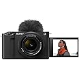 Sony Alpha ZV-E1L Full-Frame Interchangeable-Lens Mirrorless vlog Camera (with 28-60mm Zoom Lens)| Made for Creators | 12.1 MP | Artificial Intelligence Based Autofocus | 4K 120p Recording – Black