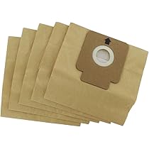 Lot De 5 Sacs D'aspirateur Europart Compatibles Nilfisk CDF2000 / Business 3000