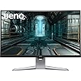 BenQ EX3203R 32 Inch 144Hz VA Curved Computer Gaming Monitor WQHD (2560x1440) with FreeSync2, USB-C, 2x HDMI, HDR, Edge to Edge Display and Brightness Intelligence Plus Technology
