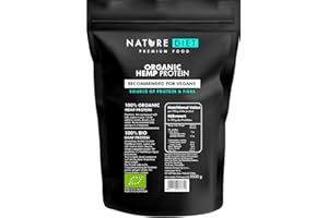 Nature Diet - Protéine de Chanvre Bio 1000g | Végétalien | Poudre de protéine | À base de plantes