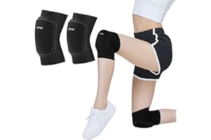 ONTYZZ Enfants Genouillère 1 Paire Genou Appui de Manchon de Compression Respirant Élastique Épaissir Éponge Genouillères pour Danse Arts Martiaux Volleyball