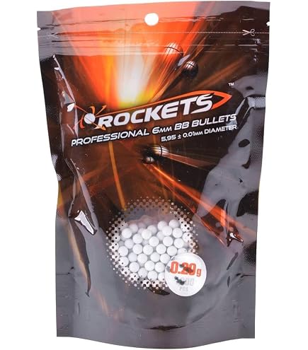 Sachet 500 Billes Blanches 0.43g 5.95mm SHOOT AGAIN Pro Sniper – Airsoft Précision Extérieur & Intérieur