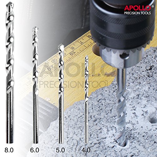 Apollo Kraftvoller 710 Watt Profi-Bohrer mit 13mm Hochleistungsbohrfutter, Hammerfunktion für das Bohren in Beton und Stein. Abstellbare Schlagfunktion für das Bohren von Stahl und Holz und das Drehen von Schrauben - 5