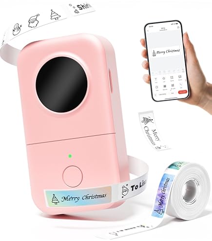 Phomemo D30 - Mini estuche térmico Bluetooth para etiquetadora (verde