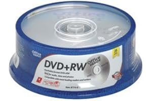 Office Depot 774–072 DVD + RW 4,7 GB (120min) 25 Stück