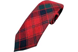 Ingles Buchan Boys Scottish Wool Tartan Ties 2.5 x 36 inches