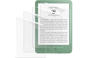 MoKo 4-Pack Anti-Glare Screen Protector for 6" All-New Kindle 11th Generation 2024/2022, Full Coverage Premium PET Protective Matte Screen Protector for Kobo Clara, Kobo Nia and PocketBook