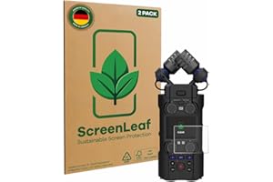 ScreenLeaf 2 Pack Screen Protector compatible with Zoom H5 Studio [sustainable screen protection, clear, anti-scratch]