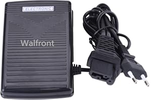 Walfront Pedale di Comando della Macchina da Cucire con Cavo di Alimentazione Pedale Controller EU Plug 220V