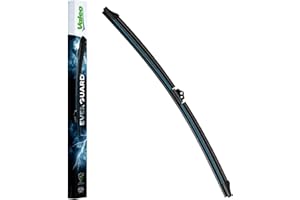 VALEO EVERGUARD - VSF45 - Balai d'Essuie-glace Premium Plat 450 mm Une durée de vie prolongée X2 avec la lame en Silicone Avant (Lot de 1 Essuie-glace) - 566005