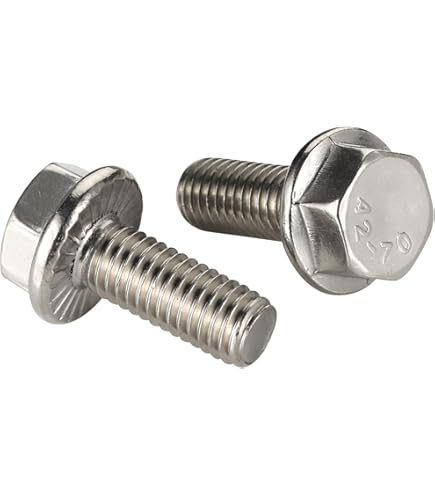 100 Pcs 8-32 X 1/2" Hex Washer Head Machine Screws – Zinc Plated, Fully Threaded