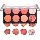 MakeUp Revolution Revolution Hot Spice Pembe Tonlu 8'li Allık Paleti