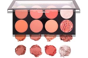 Makeup Revolution Ultra Blush Palette Hot Spice Paleta 8 różów do policzków 13g