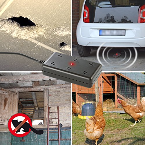 Gardigo Marder-Frei Indoor, Marderschreck, Marderschutz, Marderabwehr 230 V mit Netzstecker für Garage, Stall, Dachboden etc. - 3