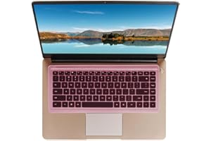 SDTEK Tastaturschutzfolie Silikonfolie Universal Kompatibel mit 15-17 Zoll Laptop, Notebook, Netbook, Chromebook (Rosa)