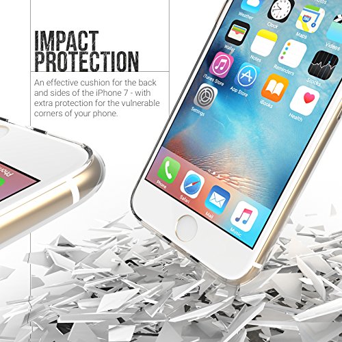 iPhone 7 Case, iPhone 8 CaseÂ by Yousave Accessories [0.5mm] Ultra Thin & Lightweight Soft Flexible [TPU Crystal Clear] Protective Cover - Exact Fit for iPhone 7 (2016 Model) and iPhone 8 (2017)