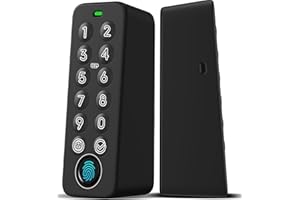 VINFFY Funda de silicona para SwitchBot WLAN Smart Lock Pro, funda protectora para teclado táctil, protección completa, duradera, resistente a los golpes, resistente a los arañazos, resistente al agua, para