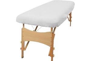 aztex Classic Massage Table Cover, Elasticated Fit Beauty Couch Cover, Easy Washable and Quick Drying Spa Table Cover