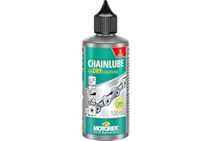 Motorex ChainlubeDry Conditions Flasche, 100 ml, mehrfarbig (mehrfarbig), Einheitsgröße
