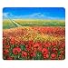 Produktbild thikin Blütenmuster Gaming Maus Pad mit non-slippery Boden - 24 * 20 cm für Frauen Damen mehrfarbig flower3
