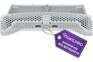 VIOKS.PRO Viоks.pro Flusenfilter Filtertasche 335 х 172 х 80 mm Ersatz für AEG Electrоlux 8074539019 8588074539012 Filter Trockner Flusensieb - Kunststoffsieb Ausklappbar für Wärmepumpentrockner Wäschetrockner