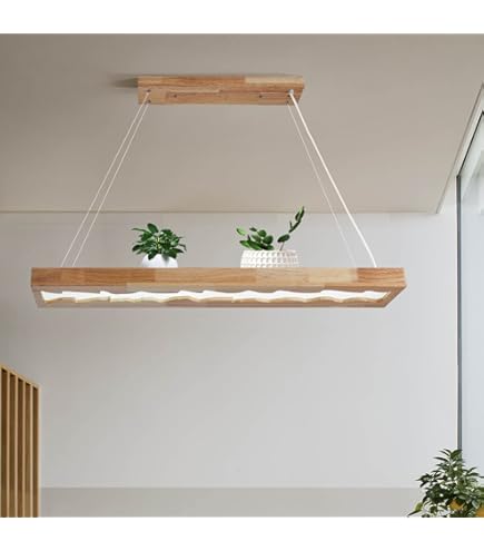 Plafoniera Regolabile Con Paralume In Tessuto - 3 Luci, Gamba In Legno, Per Soggiorno O Ufficio - Foto 11