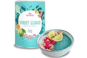 OATSOME® Findet Guavie | Smoothie Bowl Mit Guave & Orange | 100% Natürlich, Vegan & Ohne Zuckerzusatz + Zusatzstoffe | Einfache Zubereitung | Frühstück | Superfoods | Gefriertrocknung | 400g