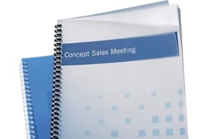 GBC PolyClearView Binding Covers, 450 micron, A4, Frost, Pack of 50, IB387159