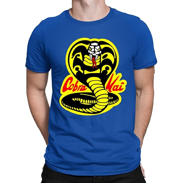 Cobra Kai Vintage Karate Dojo South Korea Snake Logo Sekai Taikai