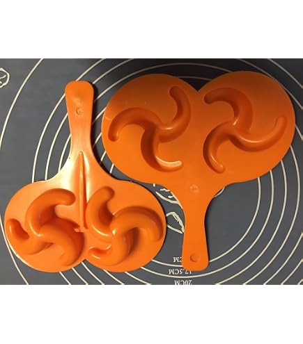 Moule Poinçonneur Plastique 5 Motifs Pour Makrout Et Gâteaux - Multicolore - MGOH-139