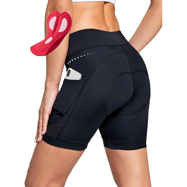 Produktbild von BALEAF Damen Radunterhose Gepolstert - 3D Sitzpolster Für Fahrradtouren