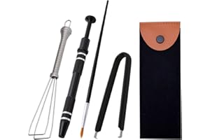 SAVITA Zestawy do ?ci?gacz Prze??czników, ?ci?gacz Prze??czników Klawiatury w Tym ?ci?gacz do Nasadek Klawiszy Zacisk Prze??cznika Uchwyt Trzpienia Smarownice ?atwe do Ci?gni?cia (Czarny)