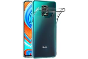AICEK Etui kompatybilne z Xiaomi Redmi Note 9S, przezroczyste silikonowe etui do Xiaomi Redmi Note 9 Pro / 9 Pro Max etui na zderzak przezroczyste etui (6,67 cala)