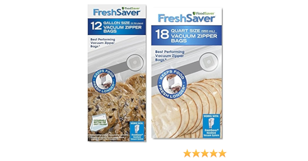 freshsaver vacuum zipper bolsas