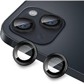 Enfein iPhone 11/12 İle Uyumlu CmCov Kamera Lens Koruyucu Kolay Tak &Ccedil;ıkar Ergonomik İnce Tasarım Kırılma Ve &Ccedil;izilme &Ouml;nleyici 