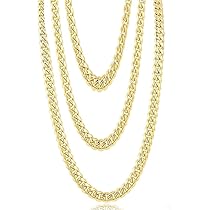 Collana Gold Finta Spessa Da Rapper | Costume Carnevale Gangster | Accessorio Anni 80/90 | Larghezza 3 Cm - Foto 8