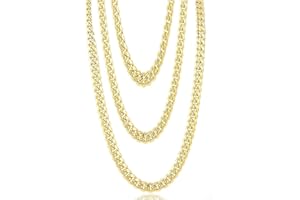 Goldkette Panzerkette ca. 50 cm Goldkettchen wie Rapper Gangster Fokuhila Accessoires 80er 90er Jahre Fasching Karneval