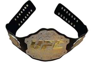 SDX REPLICA UFC Championship Belt Ultimate Fighting Replica Belts Adult Size Real Leather